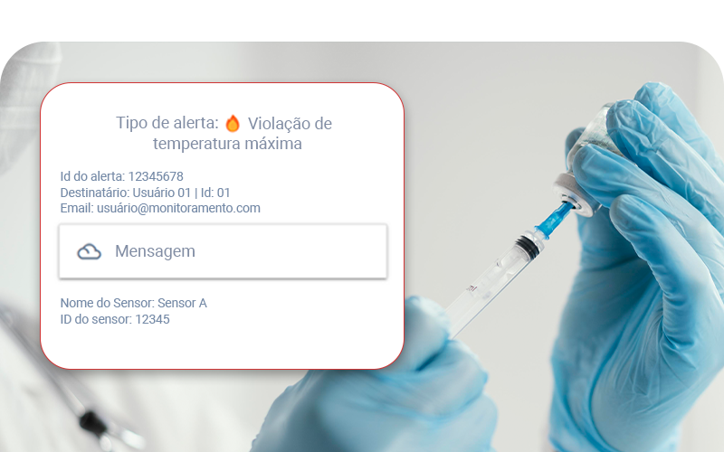 Alertas de produto em risco por violação de temperatura: vacinas e medicamentos