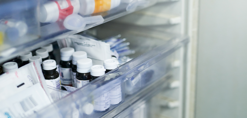 Controle de temperatura de medicamentos