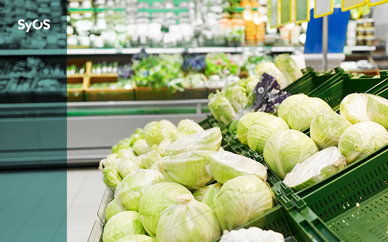 FLV em supermercados